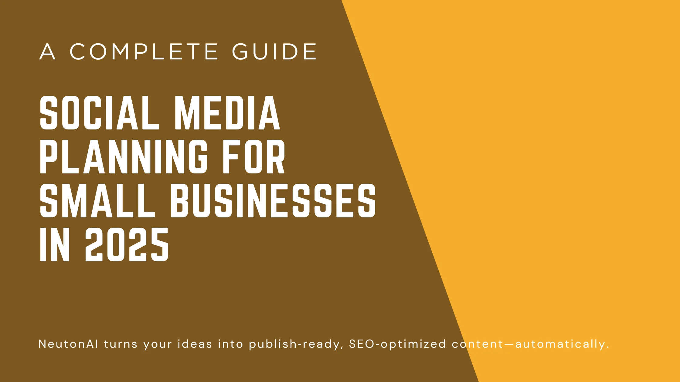 The Complete Guide to Social Media Planning in 2025