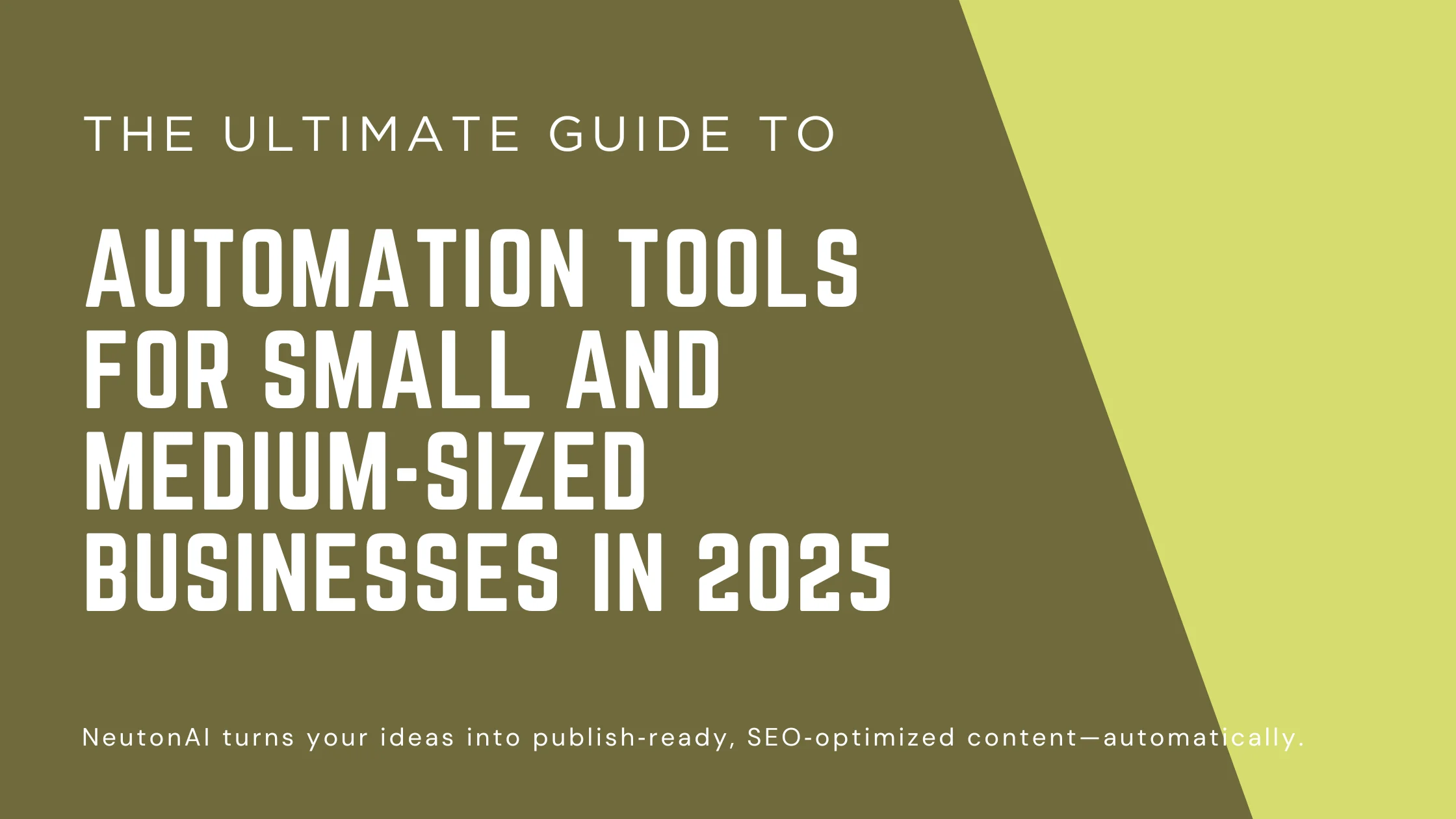 [REJECTED DUPLICATE] The Complete Guide to Automation Tools in 2025