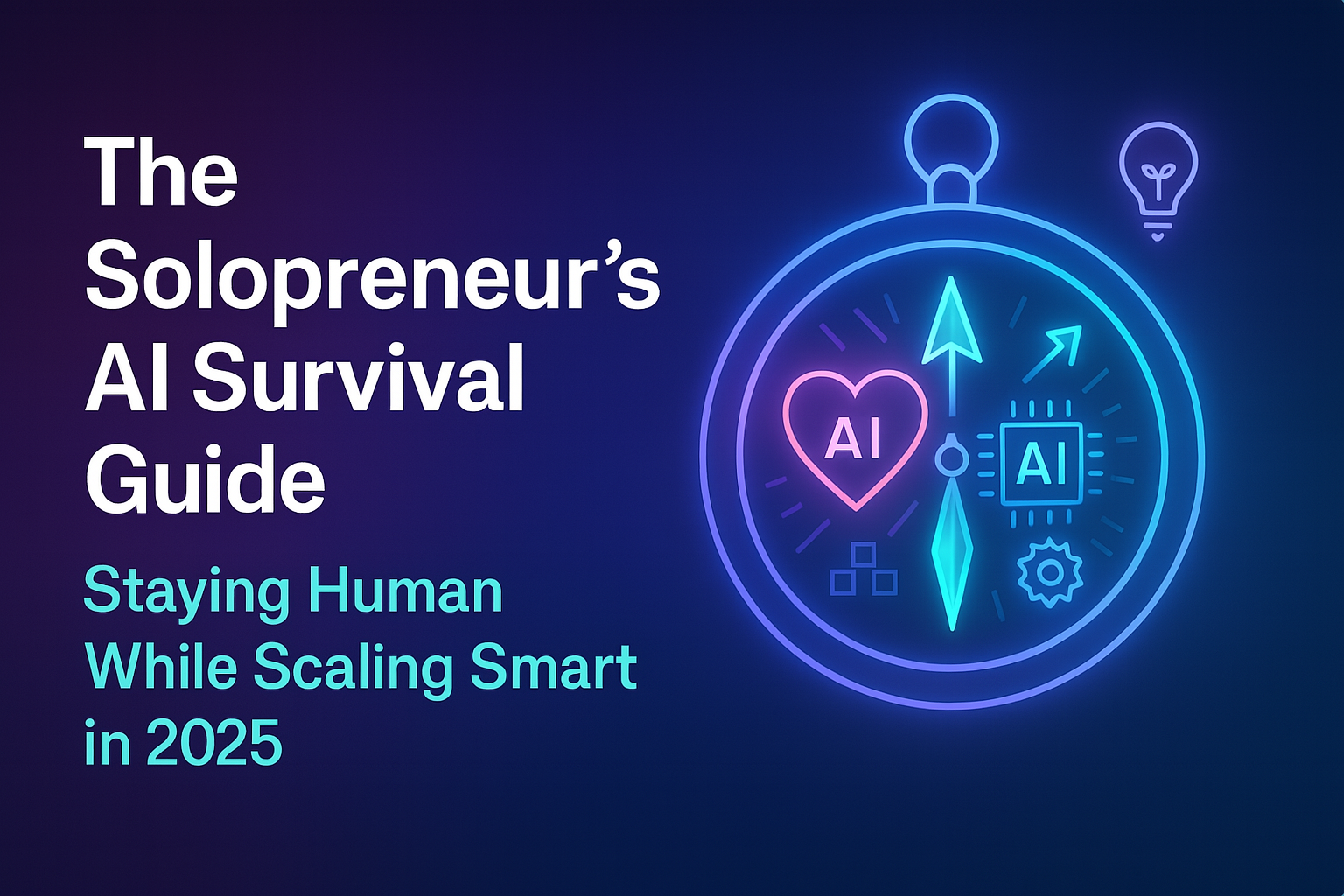 The Solopreneur's AI Survival Guide: Staying Human While Scaling Smart in 2025